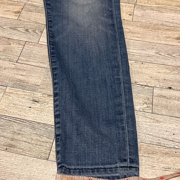 Lucky Brand Women Jeans 6 Blue Ava Skinny Ankle Cheville Frayed Raw Hem Stretch - Picture 5 of 15